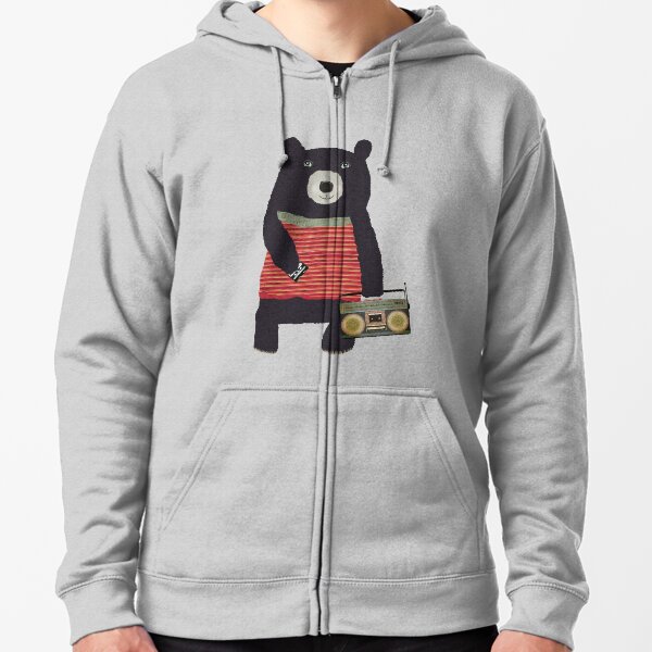 cool bear hoodie