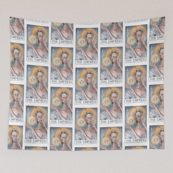 Item preview, Sarah Paulson as The Empress Tarot Card designed and sold by weathercolor.