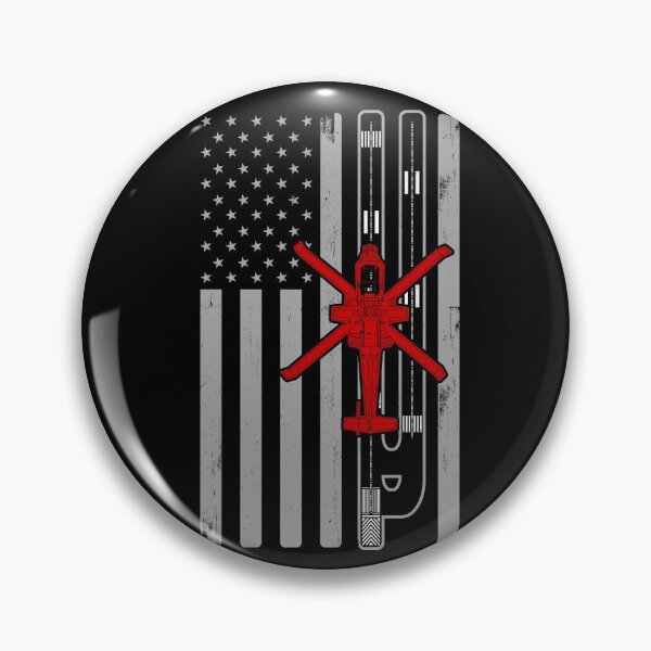 Item preview, AH64 Apache Military Helicopter American Flag Runway AH64 Gear designed and sold by DynamicDesign.