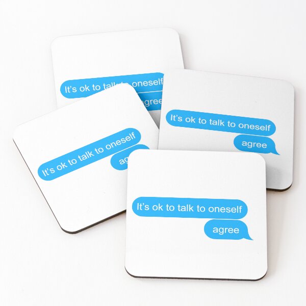 Item preview, It's ok to talk to oneself designed and sold by Diversity-illus.