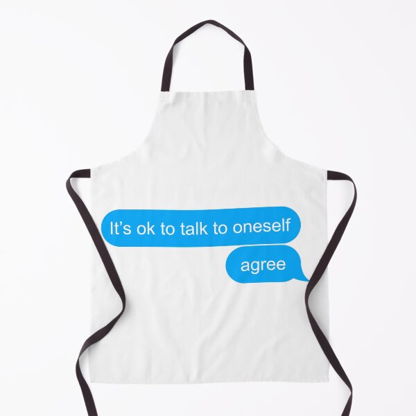 Item preview, It's ok to talk to oneself designed and sold by Diversity-illus.