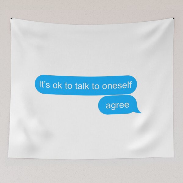 Item preview, It's ok to talk to oneself designed and sold by Diversity-illus.