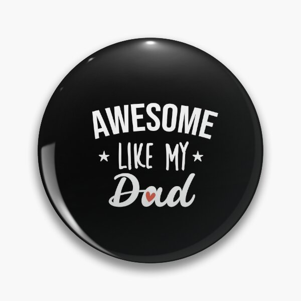 Item preview, Awesome like my dad - Funny gift designed and sold by redblackline.