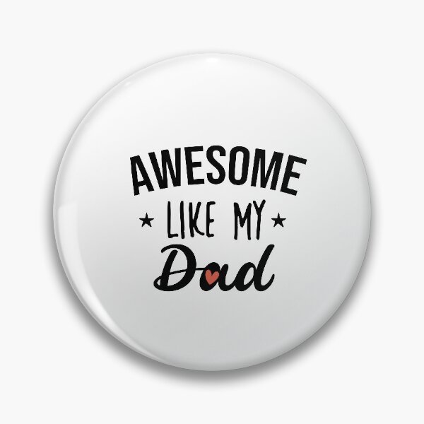 Item preview, Awesome like my dad - Funny gift designed and sold by redblackline.