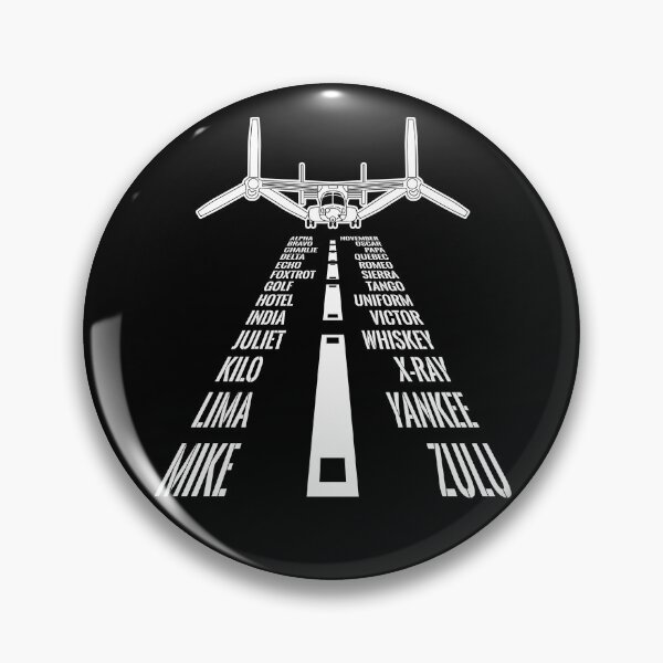 Artikelvorschau, Flying V-22 Osprey Pilot Landing Phonetic Alphabet Runway Gear entworfen und verkauft von DynamicDesign.