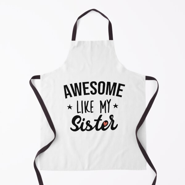 Item preview, Awesome like my sister - Funny gift designed and sold by redblackline.