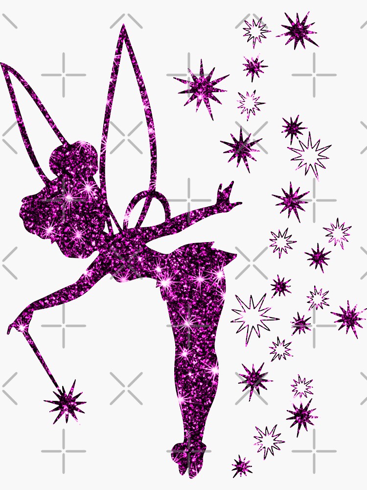 "Fairy Pink Glitter, Tinkerbell Pink Glitter, Fairy Purple Glitter