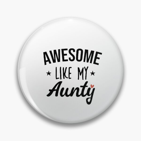 Item preview, Awesome like my aunty - Funny gift designed and sold by redblackline.