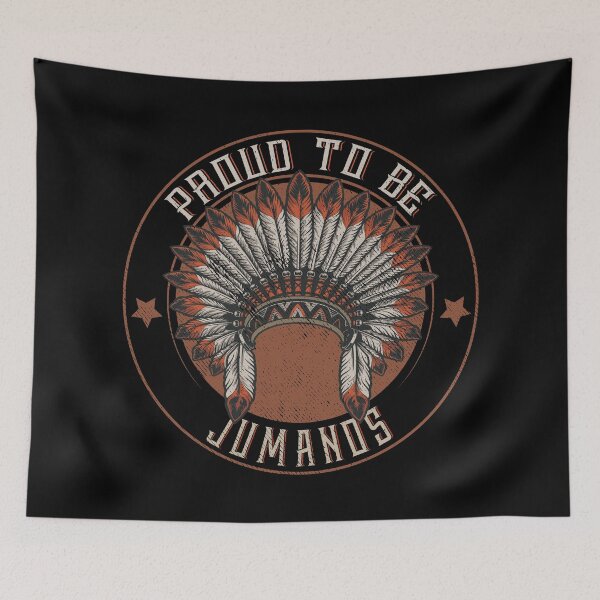 Item preview, Native American Tribe Indigenous People :Native American Proud to be  Jumanos Tribe Headdress- Native American Shirt- First Nation Jumanos Shirt- Jumanos Gift designed and sold by nativeStor.
