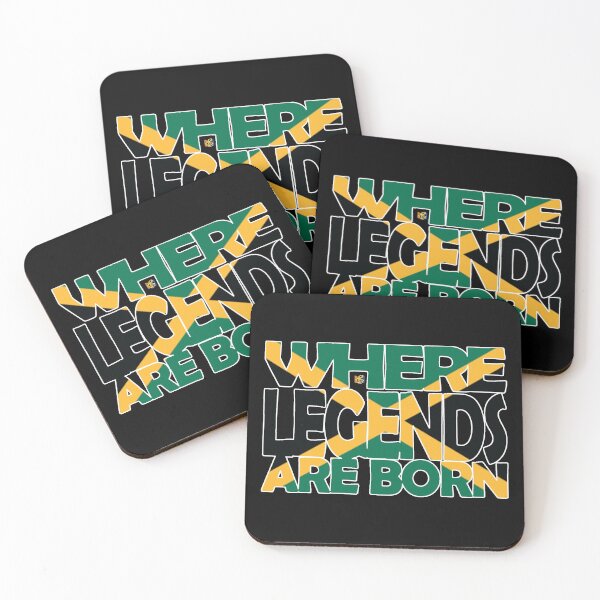 Item preview, Jamaica Flag - Where Legends Are Born - Jamaican - Soca Mode designed and sold by Soca-Mode.