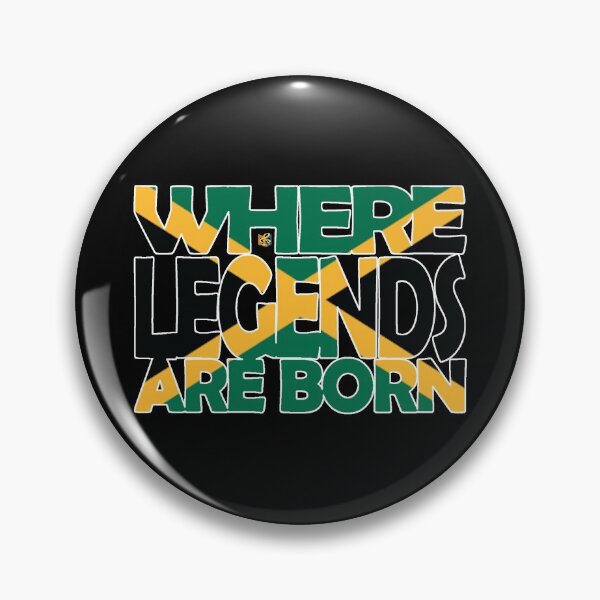 Item preview, Jamaica Flag - Where Legends Are Born - Jamaican - Soca Mode designed and sold by Soca-Mode.