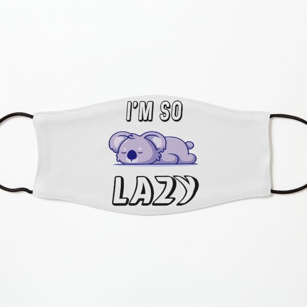 Ich bin so faul T-Shirt Lustiges T-Shirt Kinder T-Shirt T-Shirt klassisch Maske für Kinder