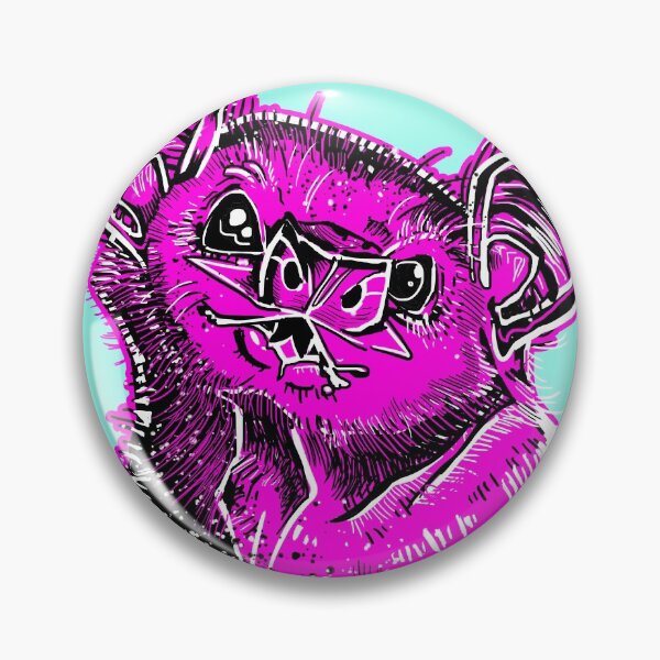 Item preview, GOT BLOOD? Neon cute Vampire bat face shirt  designed and sold by Deathoftheself.
