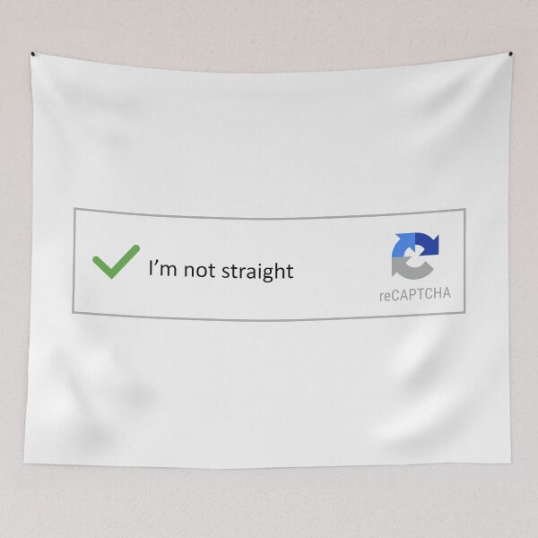 Item preview, I'm not straight VERIFICATION designed and sold by Diversity-illus.