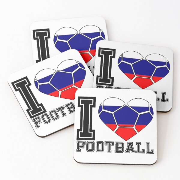 Item preview, I Heart Russia Football / Soccer Flag Graphic #2 designed and sold by iheartsport.