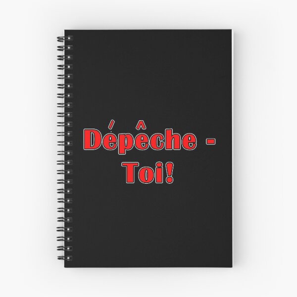 Item preview, Depeche-Toi means Hurry Up designed and sold by janraydesigns.