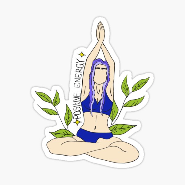 Positive Energy Stickers for Sale