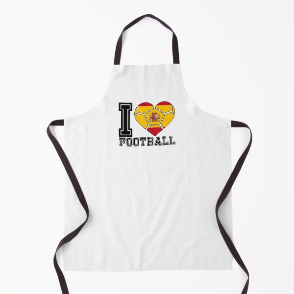 Item preview, I Heart Spain Football / Soccer Flag Graphic #2 designed and sold by iheartsport.