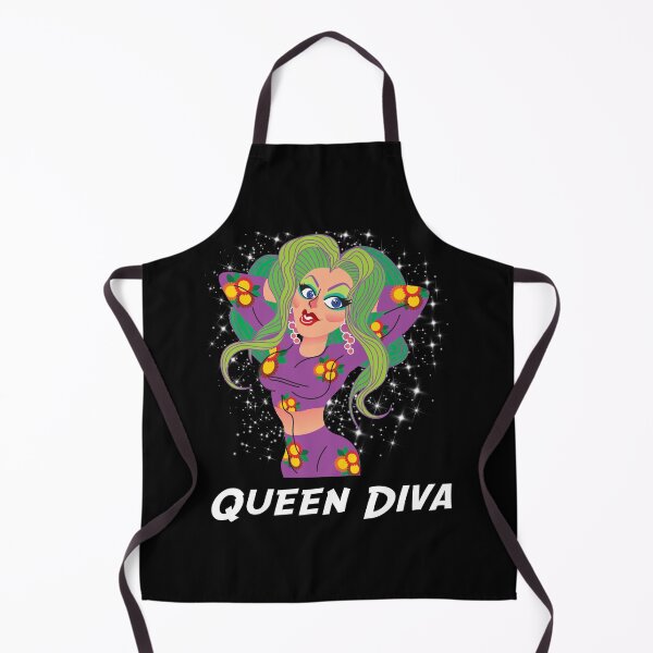 Item preview, QUEEN DIVA - Funny Drag Queen designed and sold by fabulouslygay.