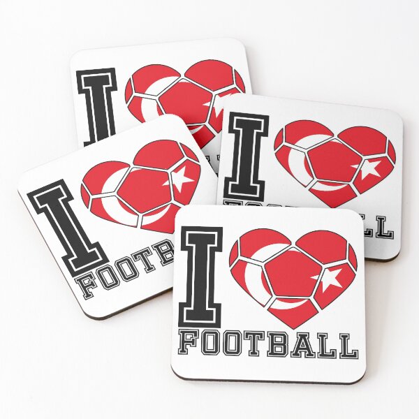 Item preview, I Heart Turkey Football / Soccer Flag Graphic #2 designed and sold by iheartsport.