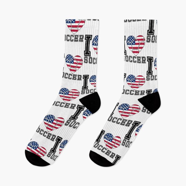 Item preview, I Heart USA Soccer Flag Graphic designed and sold by iheartsport.