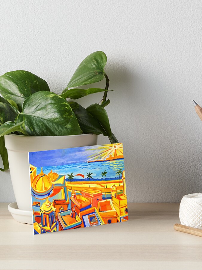 Imagen 1 de 2, Lámina rígida con la obra Cádiz cubista, diseñada y vendida por Islakartare.