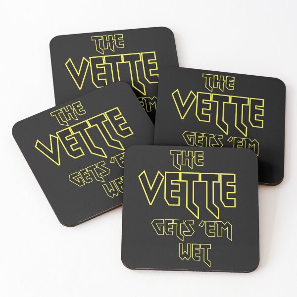 Item preview, The Vette Gets 'EM Wet designed and sold by ROCK'EM SOCK'EM LOGO'S.