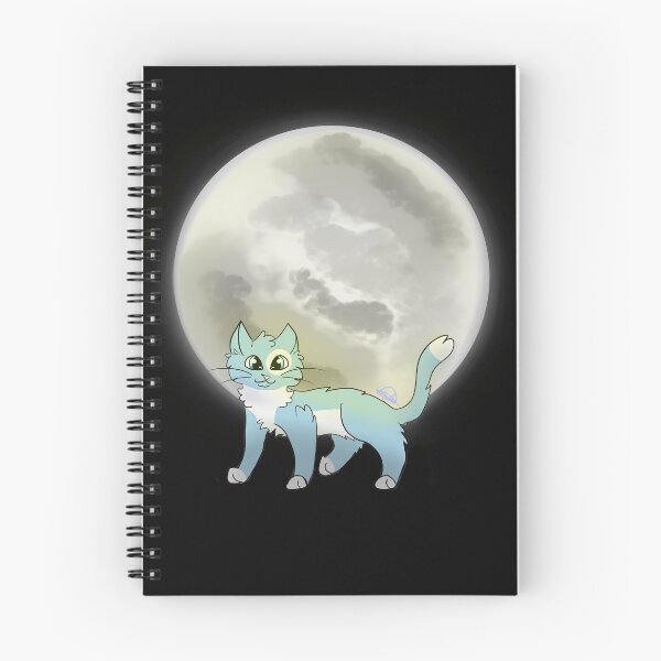 Item preview, Blue Cat and Moon designed and sold by Navided.