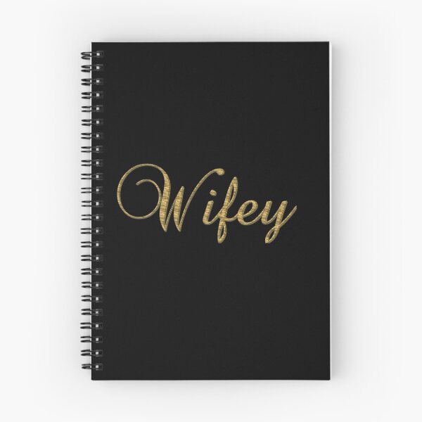 Item preview, Typography Word -  Wifey in Gold designed and sold by DonnaSiggy.