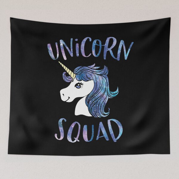 Item preview, Watercolor Unicorn Squad Cute Funny Unicorn Girls Birthday Gift designed and sold by MintedFresh.