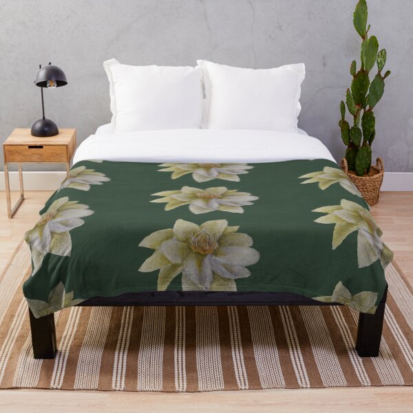 Item preview,  Acrylic Yellow Flower in green designed and sold by MilesOfArt.