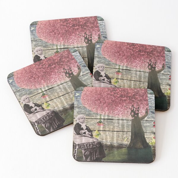 Item preview, Lady and the Tree  designed and sold by MrsBeanArt.