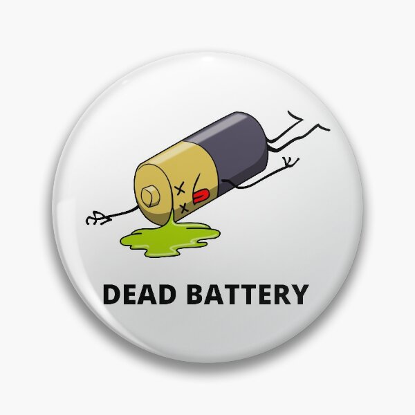 Item preview, Dead Battery designed and sold by InfiniteeShop.