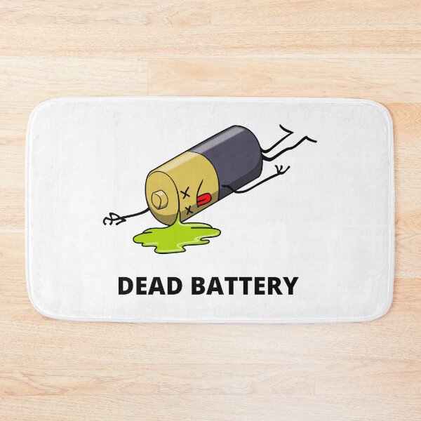 Item preview, Dead Battery designed and sold by InfiniteeShop.