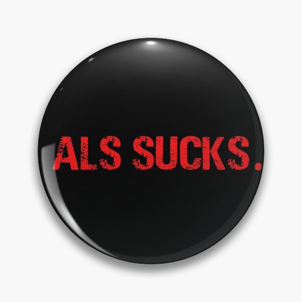 Item preview, Vintage ALS Sucks Typography designed and sold by garniturex.
