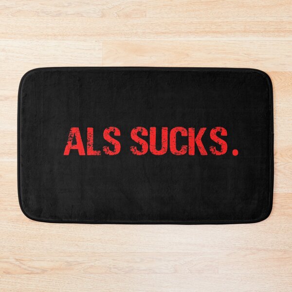 Item preview, Vintage ALS Sucks Typography designed and sold by garniturex.