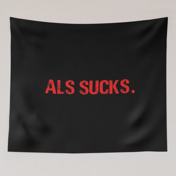 Item preview, Vintage ALS Sucks Typography designed and sold by garniturex.