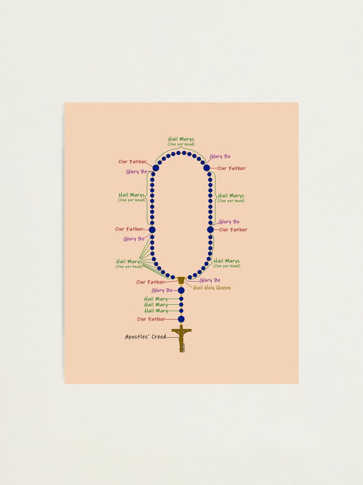 To Pray Rosary Hail Mary Beads Buy Childrens Pray The Rosary