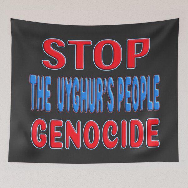 Item preview, STOP THE UYGHUR'S PEOPLE GENOCIDE designed and sold by Ralek.