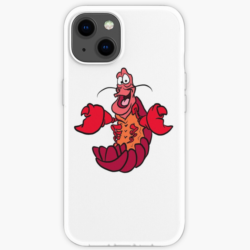 La Petite Sirene Sebastien Crabe Ou Homard Coque iPhone « Sebastian le crabe en homard », par Glibly | Redbubble
