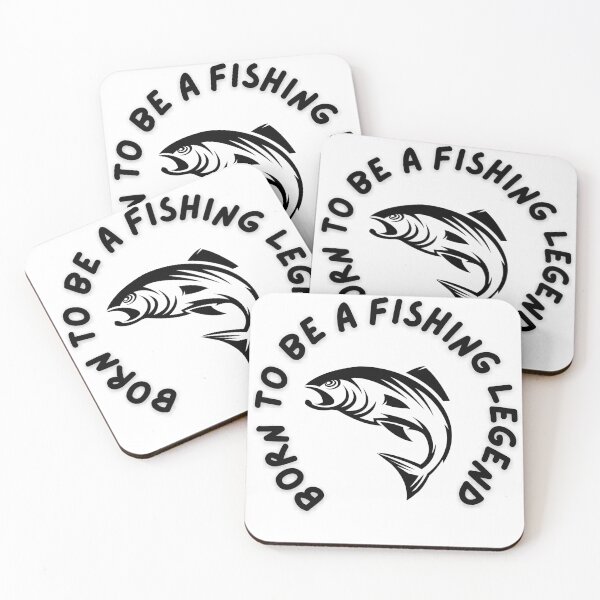 Item preview, born to be a fishing legend  designed and sold by SithCreation.
