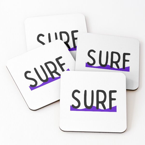 Item preview, Surf blue wave designed and sold by Pea Fitness.