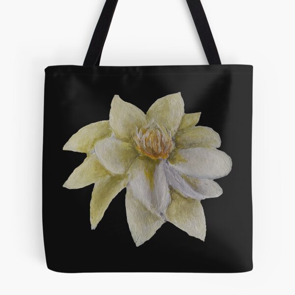 Item preview,   Acrylic Yellow Flower in black designed and sold by MilesOfArt.
