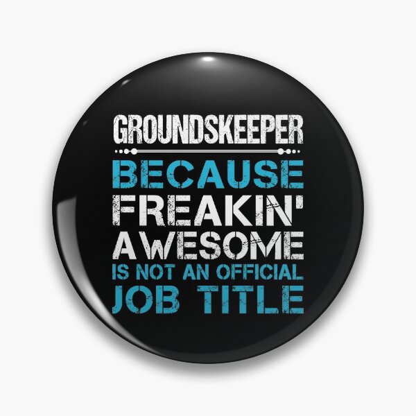 Item preview, Groundskeeper T Shirt - Freaking Awesome Gift Item Tee designed and sold by enstacee75.