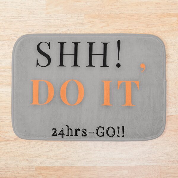 Item preview, Motivación, "shh, hazlo" designed and sold by Tchyard.