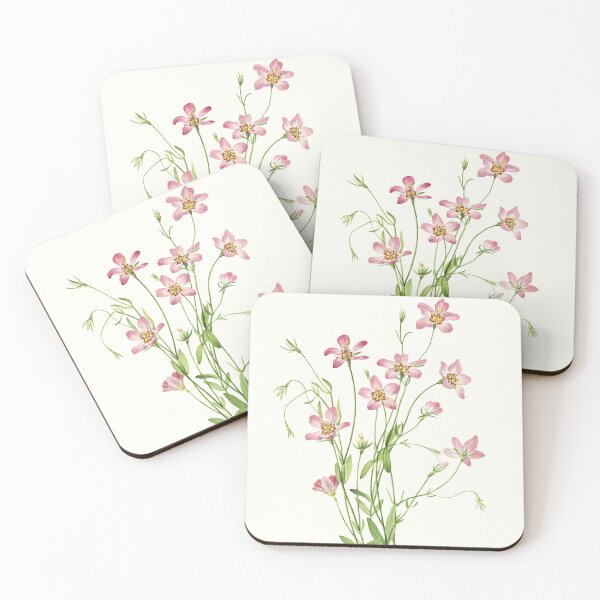 Item preview, Pink Rose Gentian Flowers designed and sold by JoyforU.