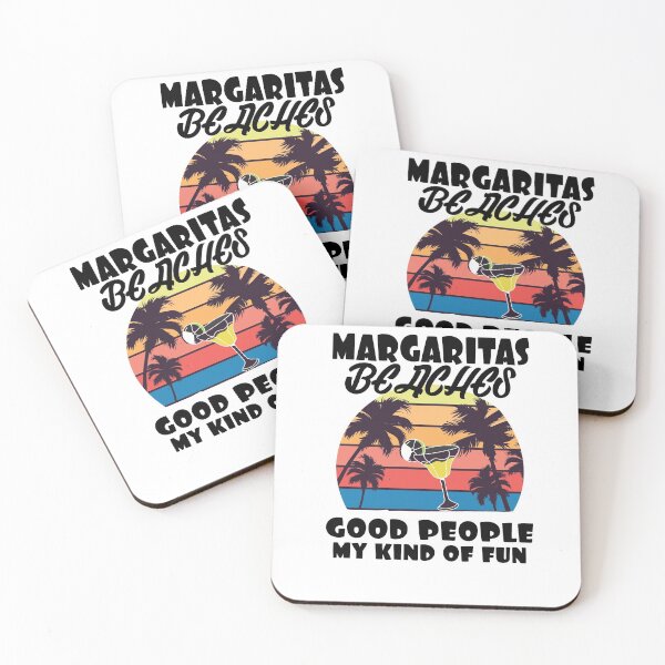 Item preview, MARGARITAS BEACHES GOOD PEOPLE MY KIND OF FUN designed and sold by Noussairox.
