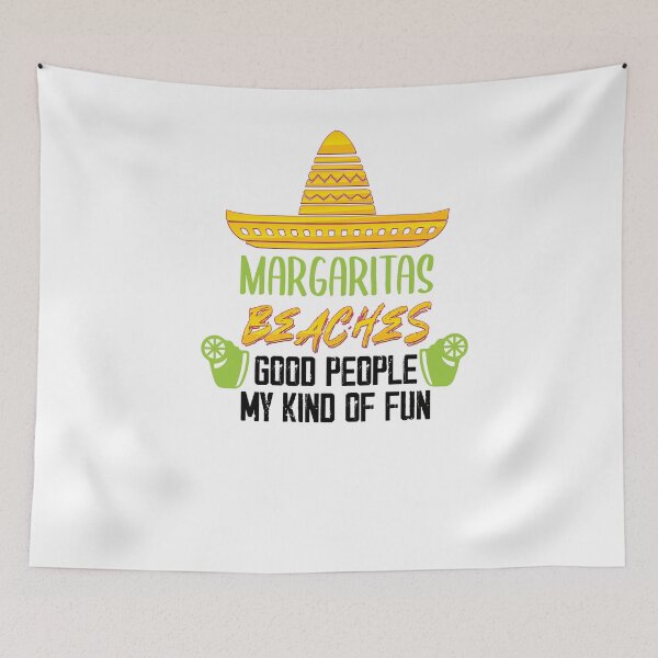 Item preview, MARGARITAS BEACHES GOOD PEOPLE MY KIND OF FUN designed and sold by Noussairox.