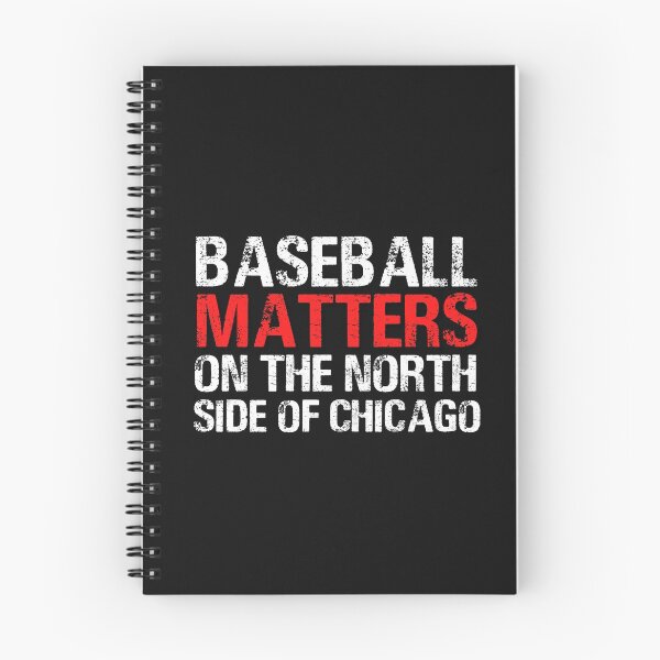 Item preview, Vintage Baseball Matters On The North Side of the Chicago Typography  designed and sold by garniturex.