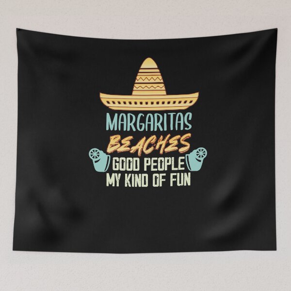 Item preview, MARGARITAS BEACHES GOOD PEOPLE MY KIND OF FUN designed and sold by Noussairox.